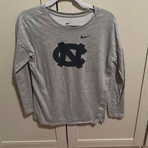 Nike NC Tarheels long sleeve, medium
